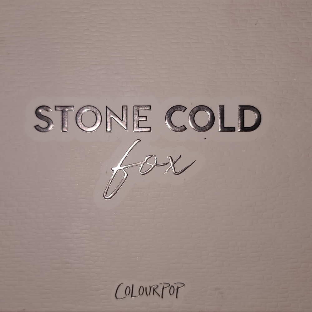 Stone Cold Fox colourpop